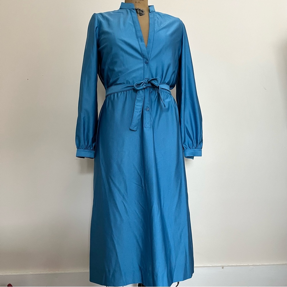 Vintage The Talbots/Schrader Sport New York Women’s Button Front Dress Size 12